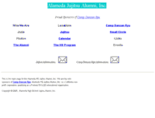 Tablet Screenshot of alamedajujitsu.org